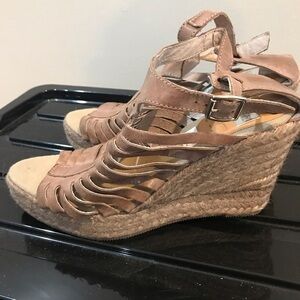 👡kanna Leather Braided Sandals